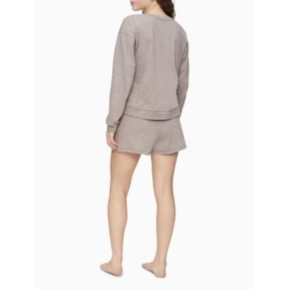 CALVIN KLEIN Form to Body Lounge Crewneck Top - NWT - Small - Picture 2 of 3